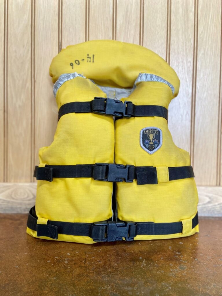 Yellow lifejacket