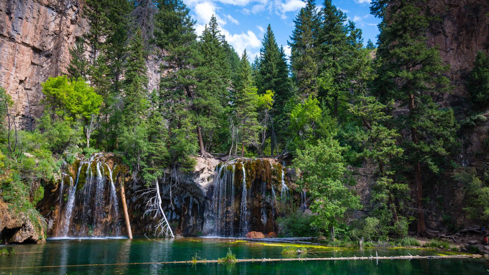 Hanging Lake in colorado outside of Denver